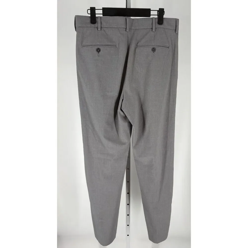 Croft & Barrow Mens Grey Dress Pants